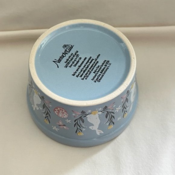 Cute Blue Bunny Easter Candy Dish - Picture 6 of 8